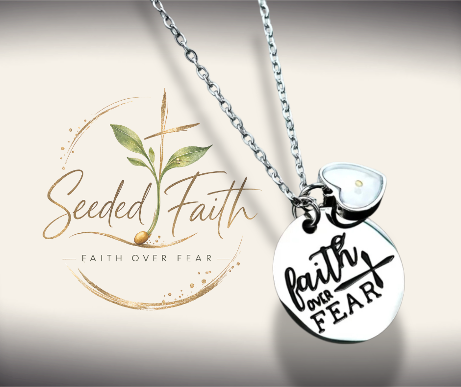 Faith over Fear Heart Pendant™